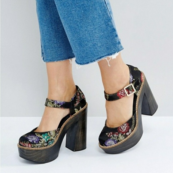 Free People Sassy & Gorgeous Platforms - Picture 2 of 6